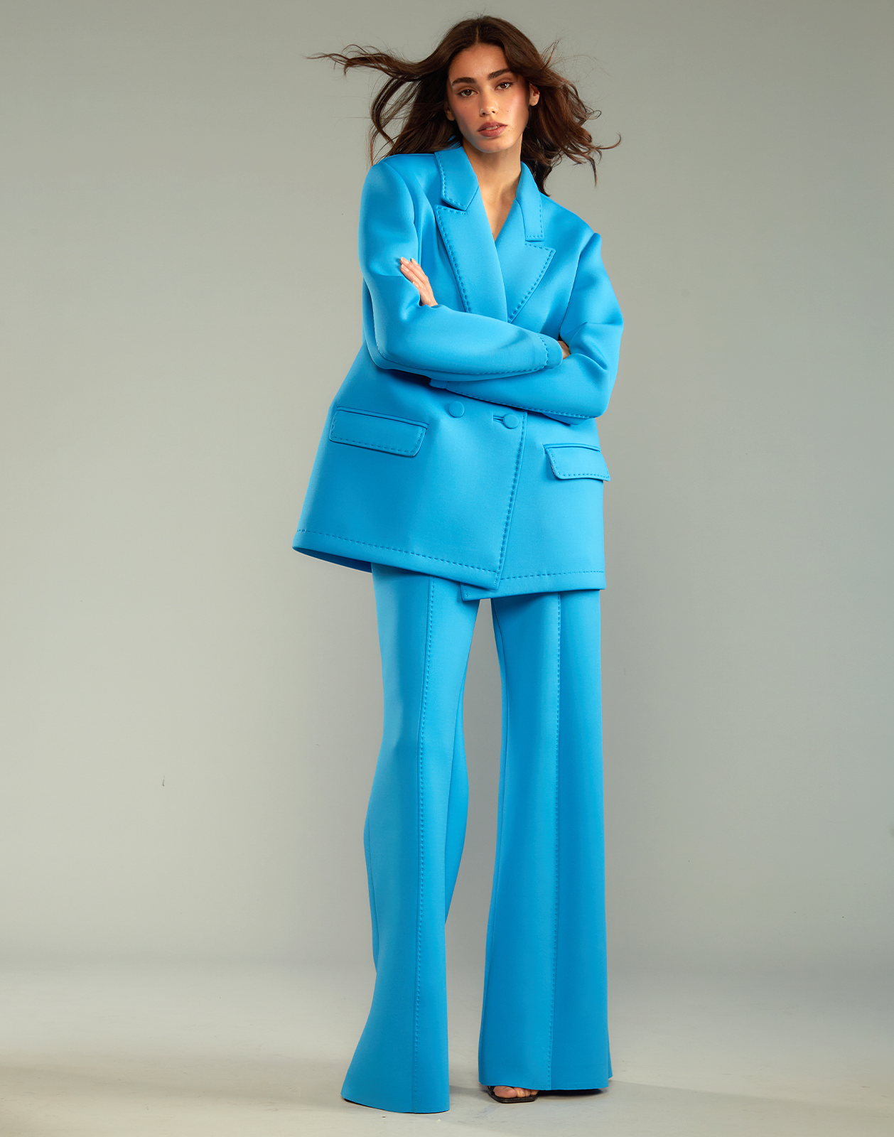 Bonded Pick Stitch Pants