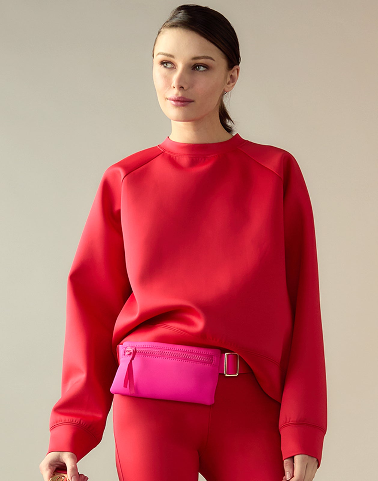 Bonded Pullover Sweatshirt
