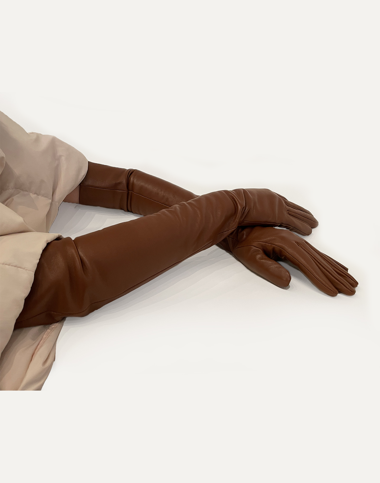Bea Long Leather Gloves