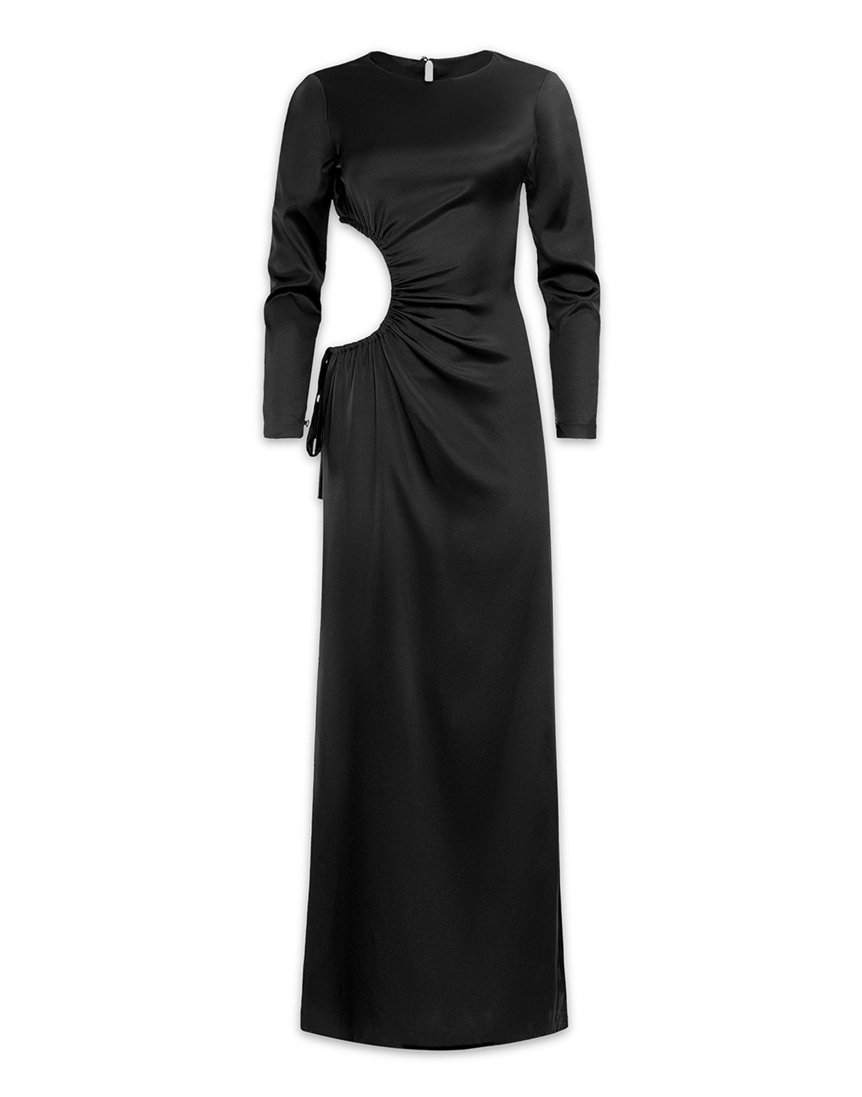 Striking Silk Dress