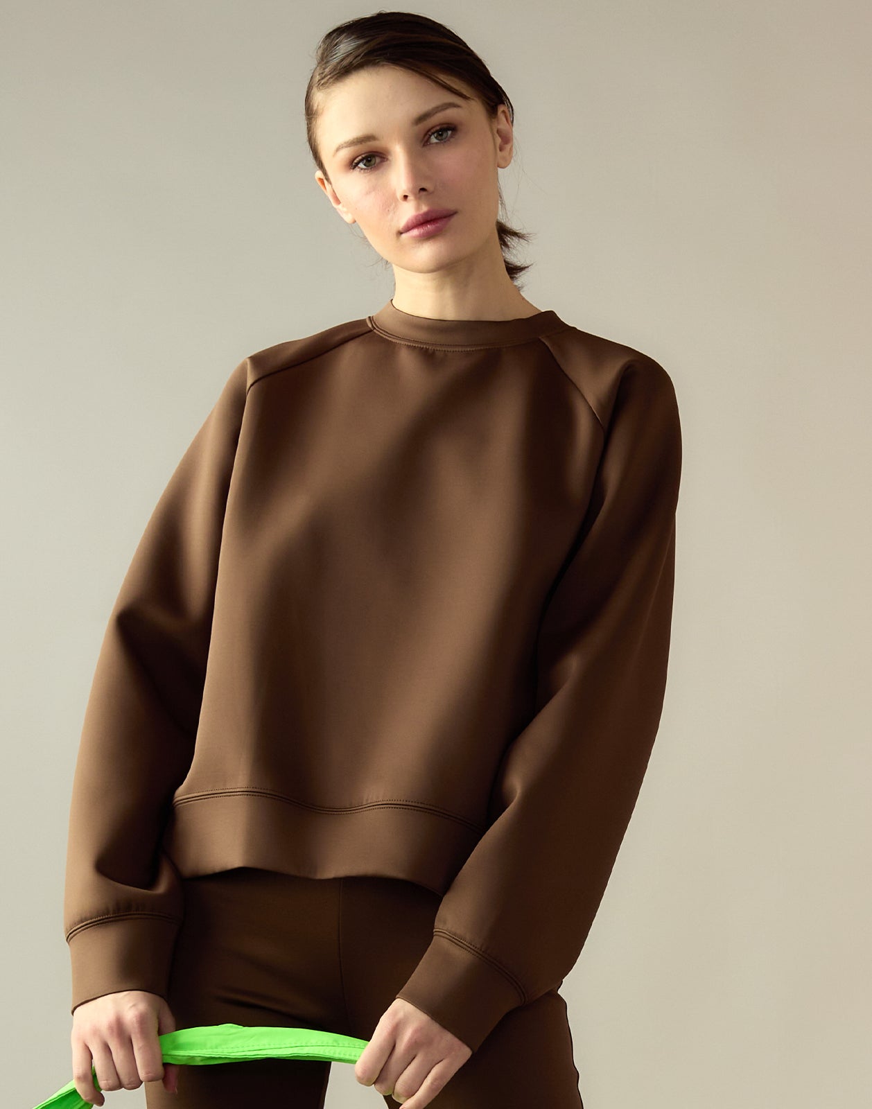 Bonded Pullover Sweatshirt