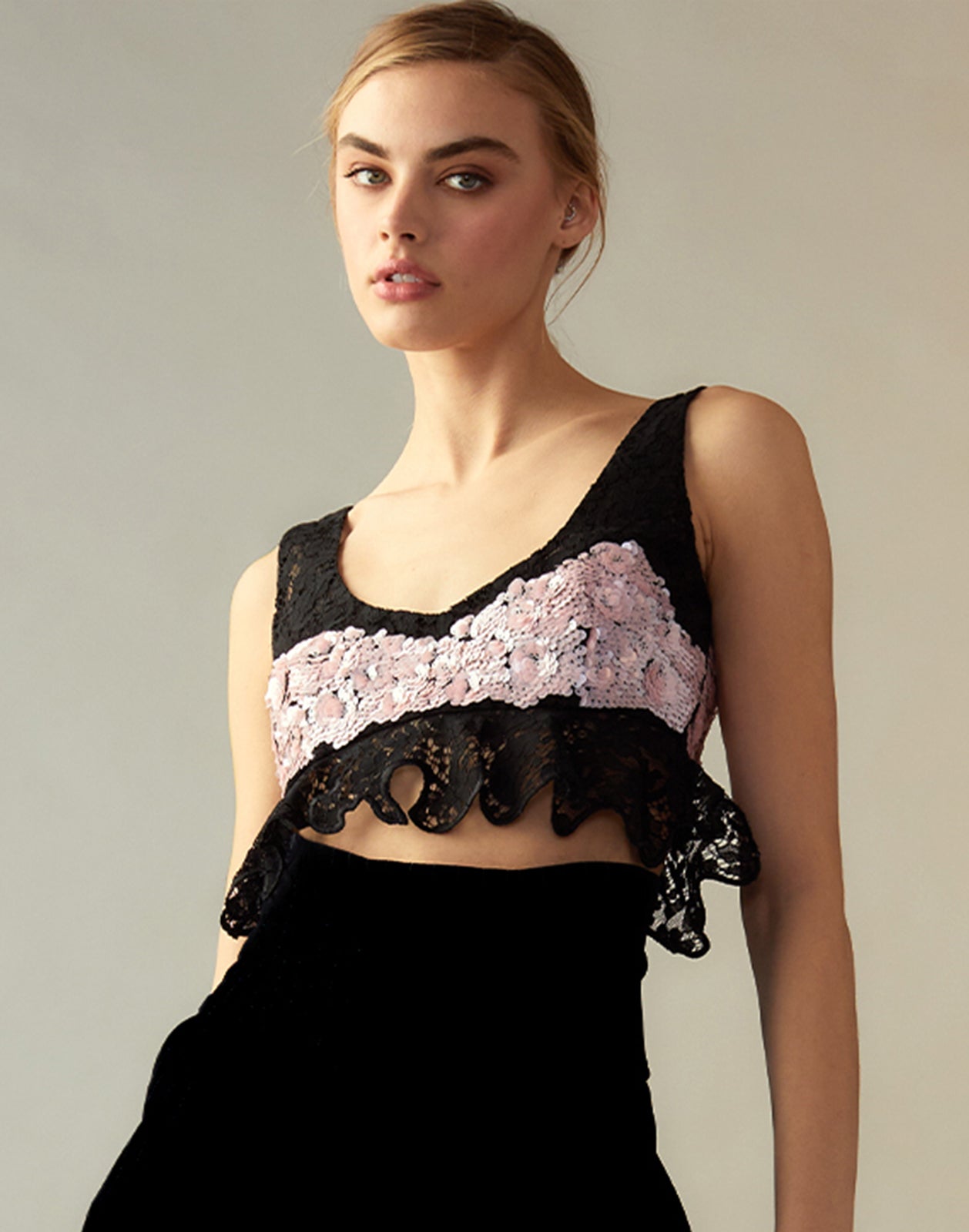The Cosmo Sequin Top