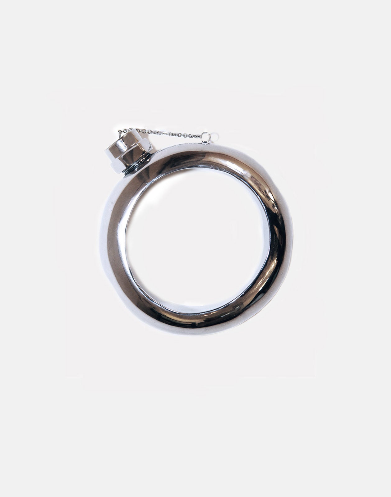Silver Flask Bangle