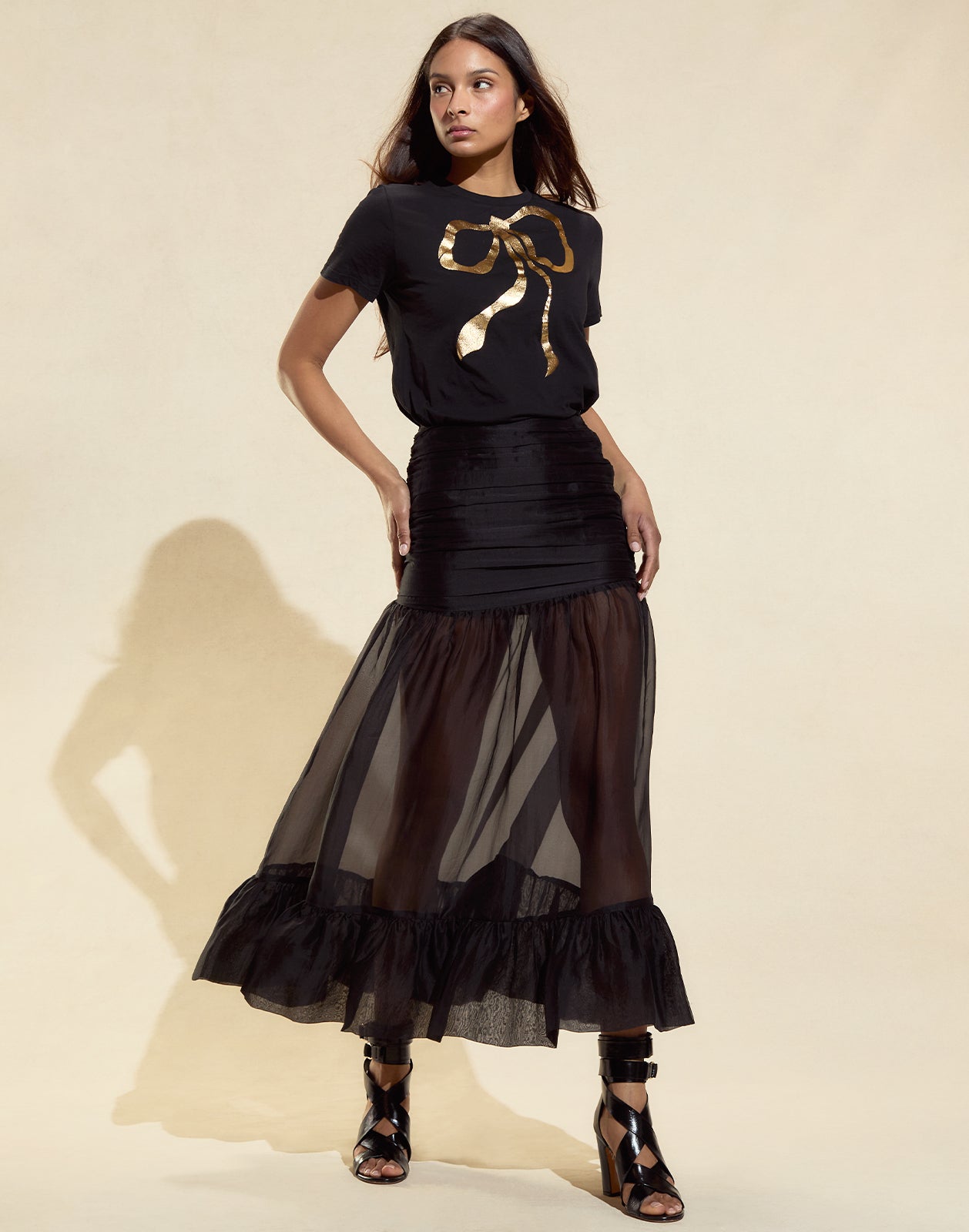 Serafina Silk Skirt