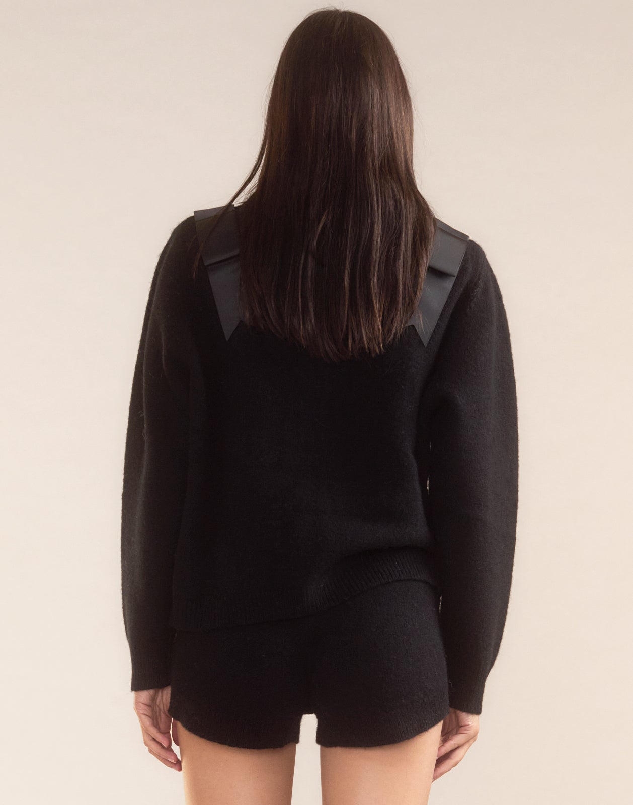 Ivy Wool Knit Shorts