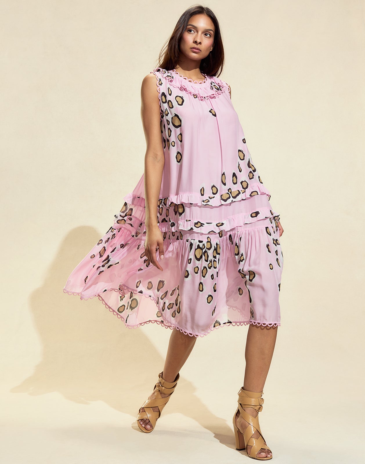 Amalfi Sleeveless Midi Dress