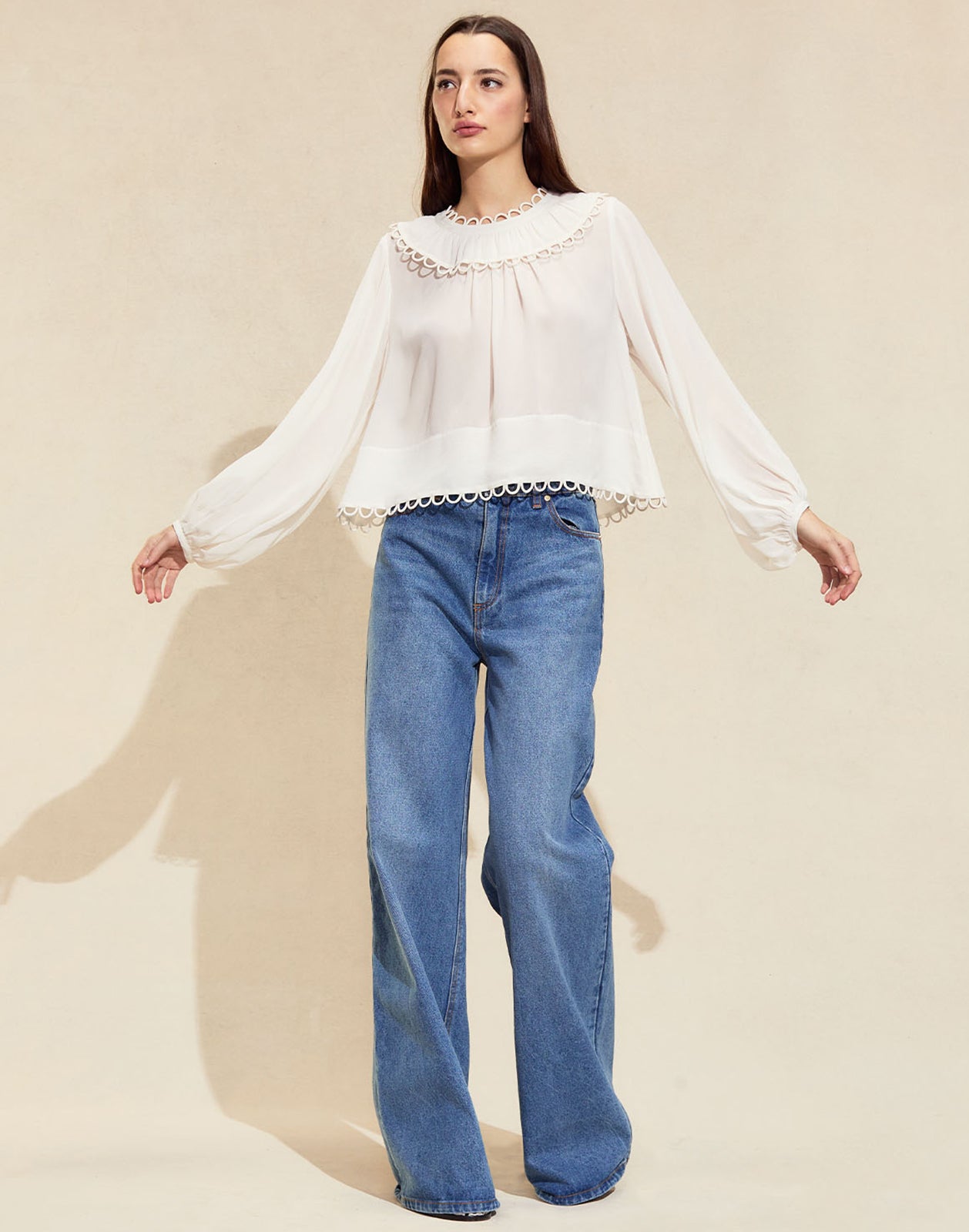 Annabelle Long Sleeve Blouse