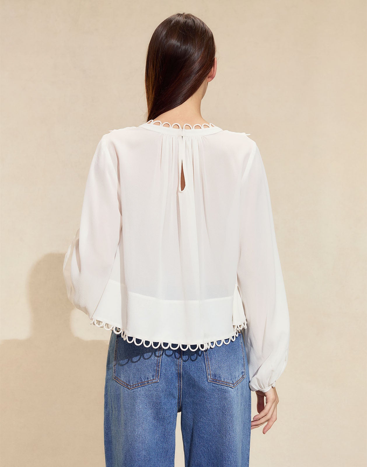 Annabelle Long Sleeve Blouse