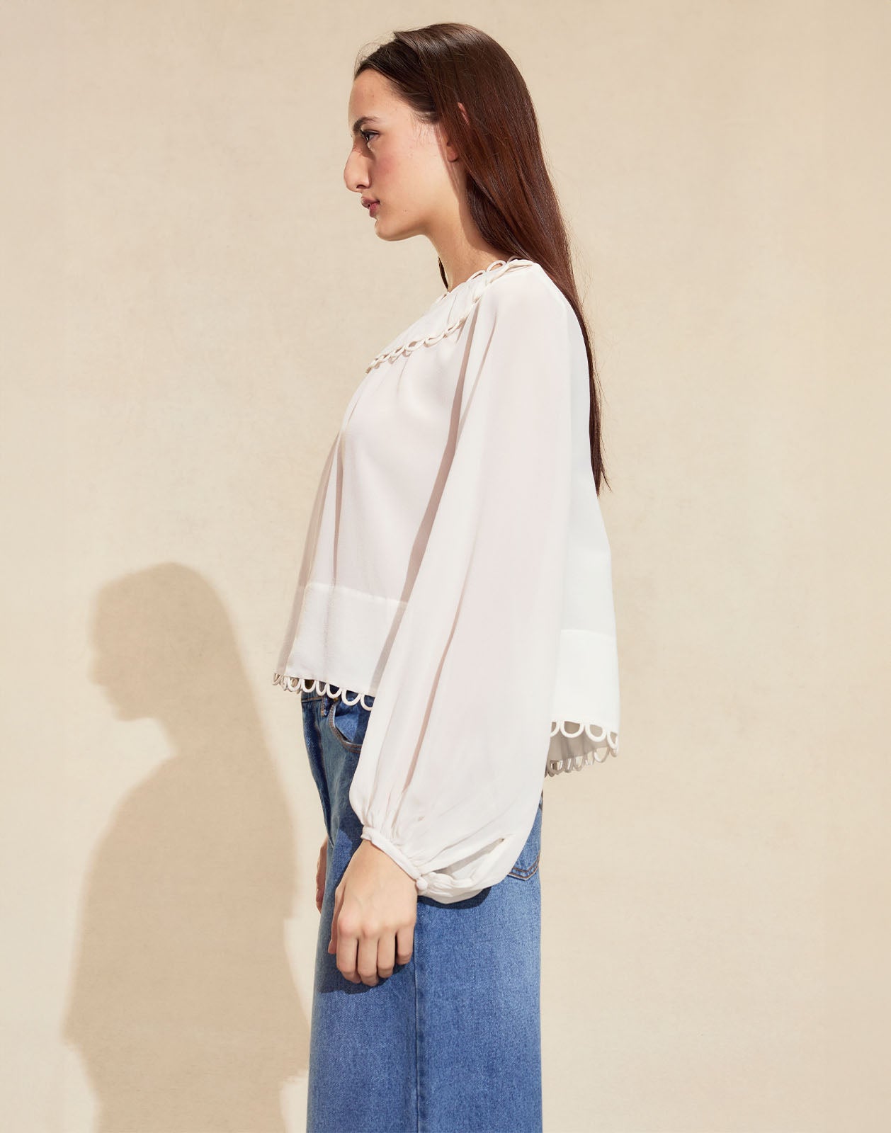 Annabelle Long Sleeve Blouse