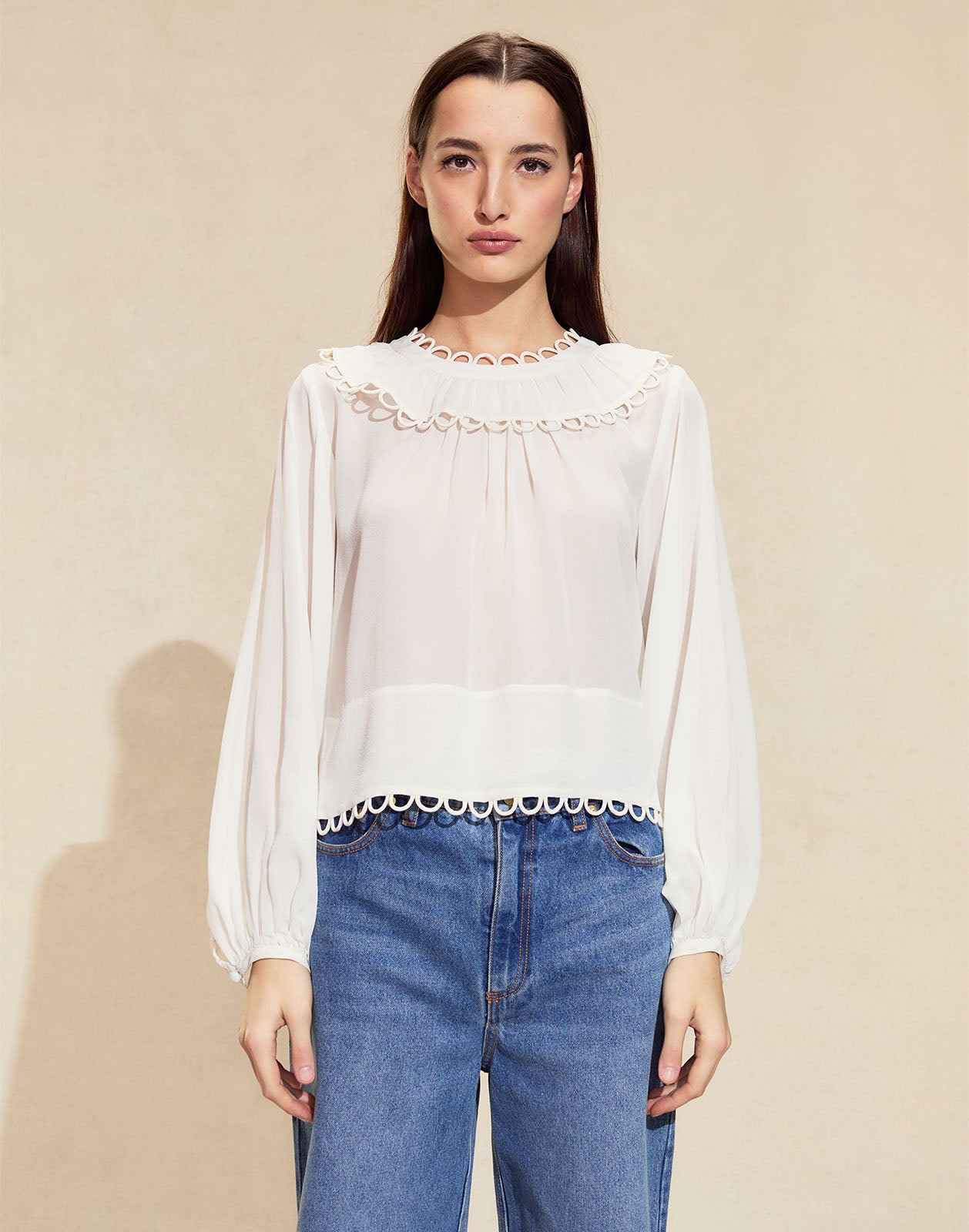 Annabelle Long Sleeve Blouse