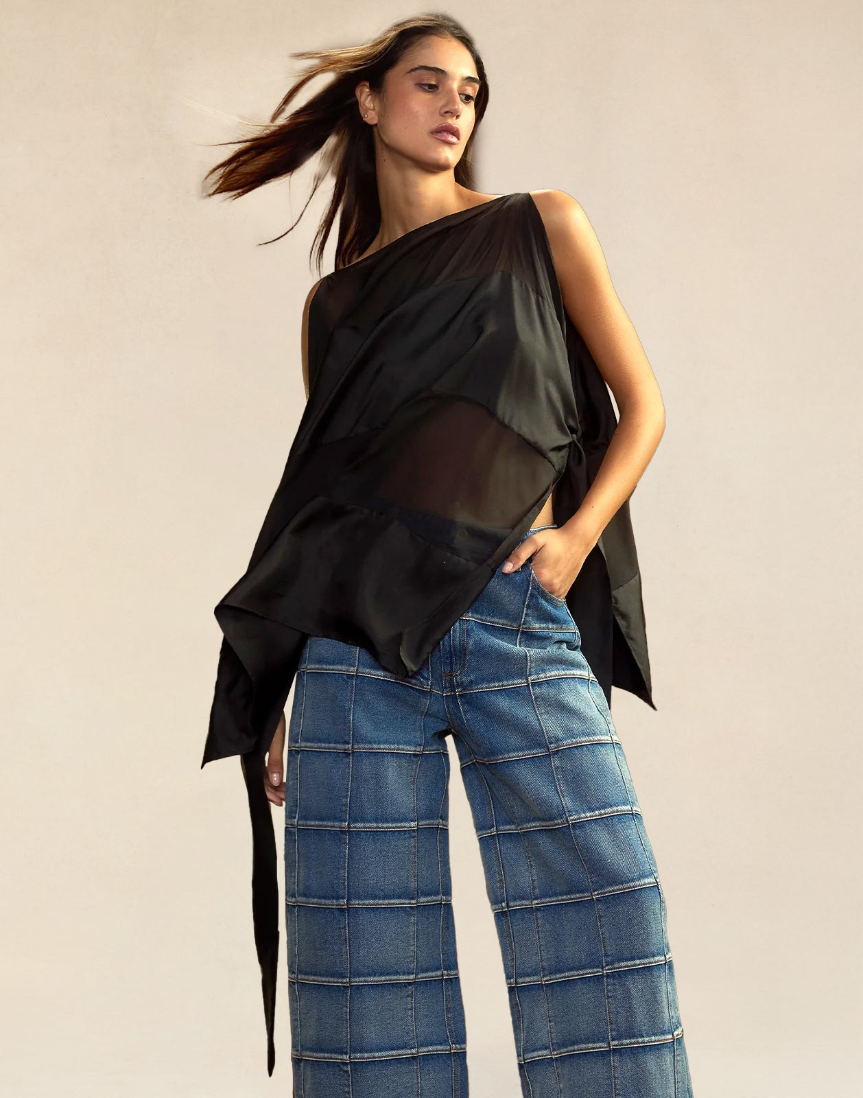 Windswept Silk Blouse