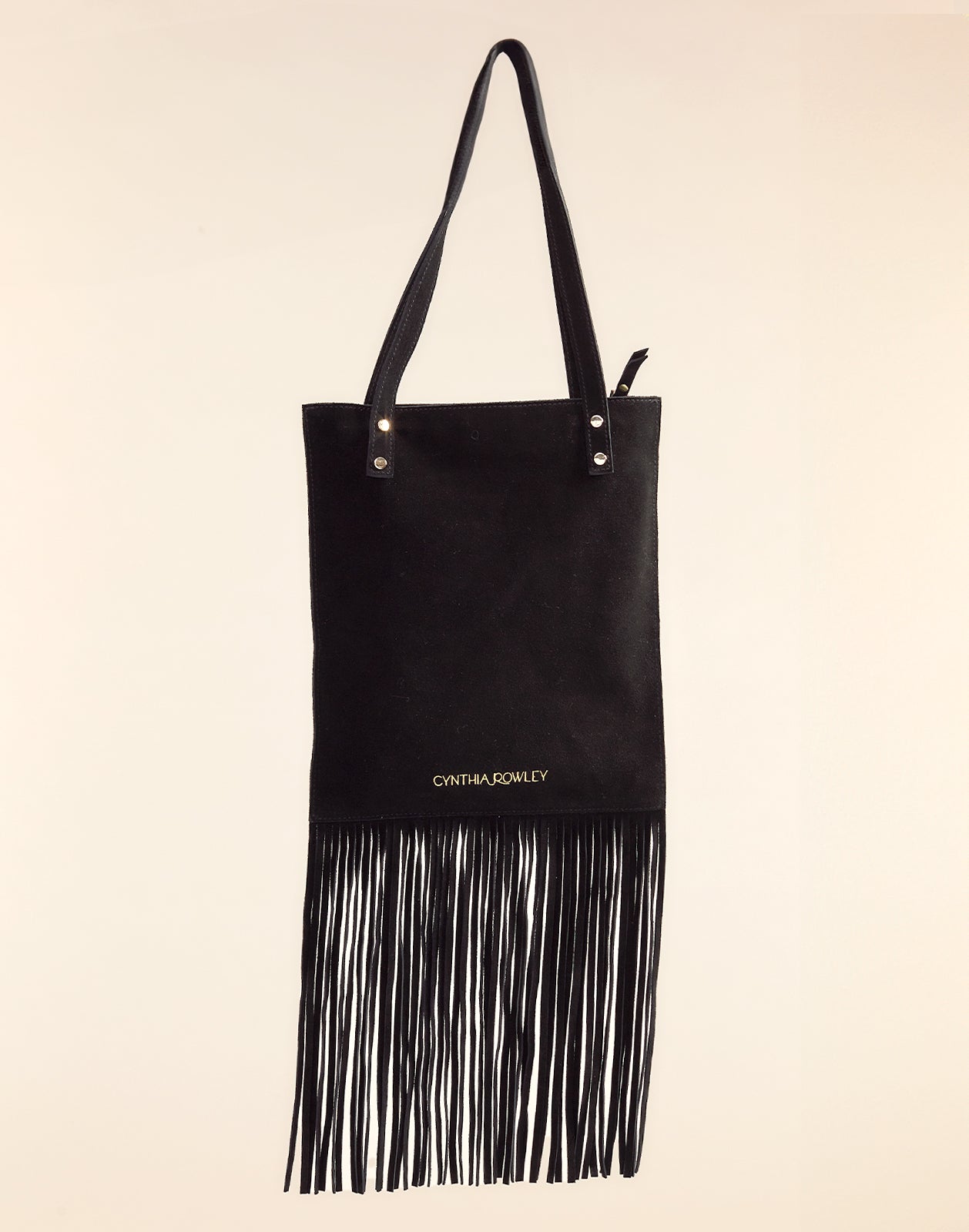 Felicity Fringe Suede Tote