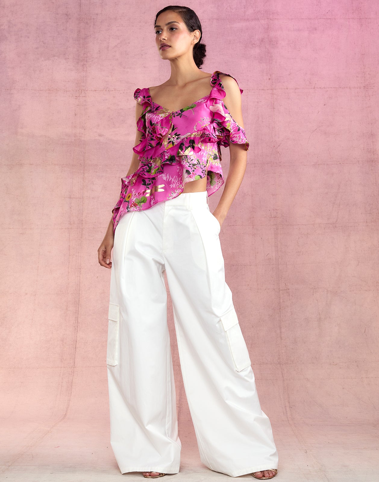 Marbella Cotton Cargo Pant